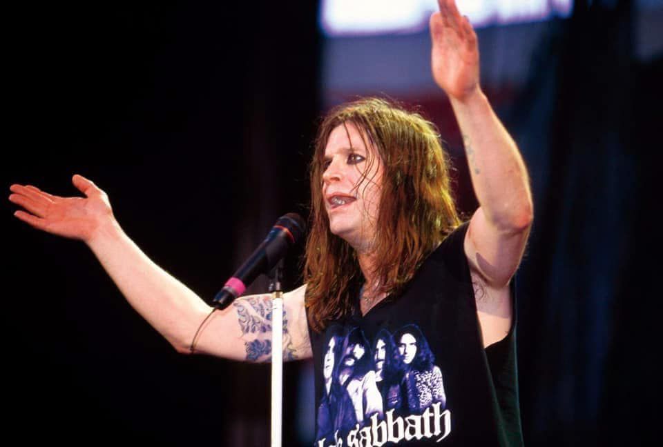 Ozzy Osbourne performing in 1999