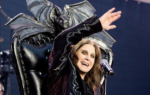Ozzy Osbourne, frontman of the 'Black Sabbath' band