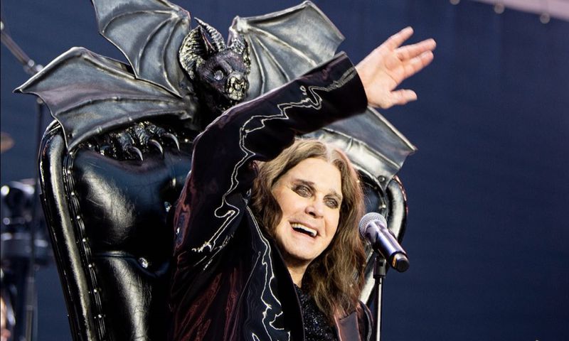 Ozzy Osbourne, frontman of the 'Black Sabbath' band