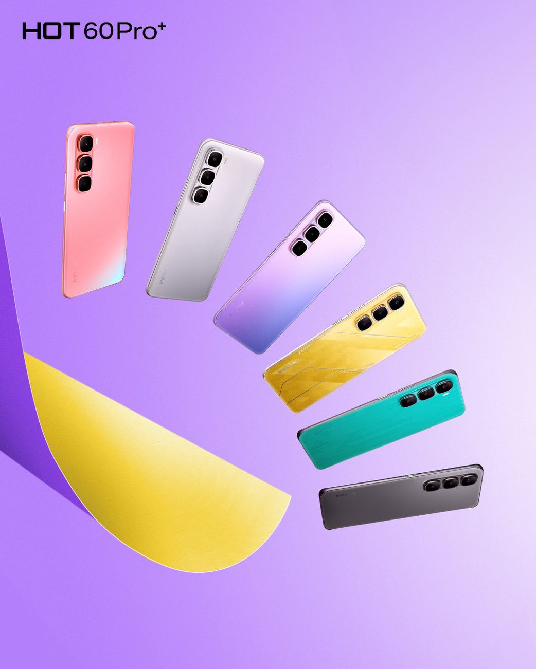 Ultra slim, ultra powerful Infinix Hot 60 Pro+