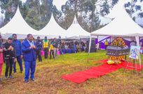 KK Mwenyewe's burial