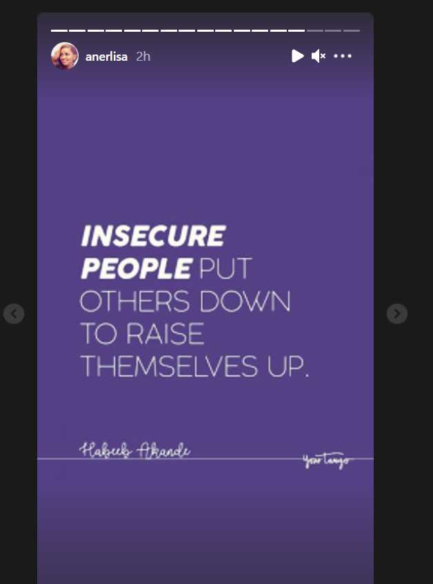 Anerlisa Muigai shares series of cryptic message after Ben Pol's interview on Divorce