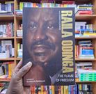 Raila Odinga's book, The Flame of Freedom/Photo/ Nuria Bookstore