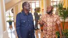 Stephen Letoo and the late Raila Odinga