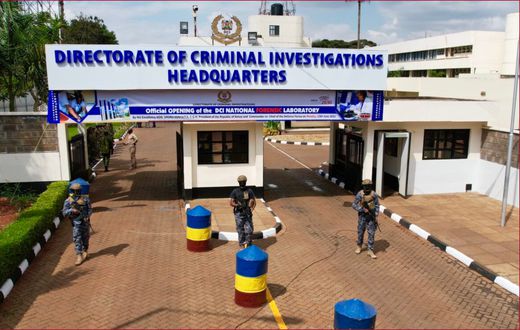 Directorate of Criminal Investigations (DCI) headquarters along Kiambu Road