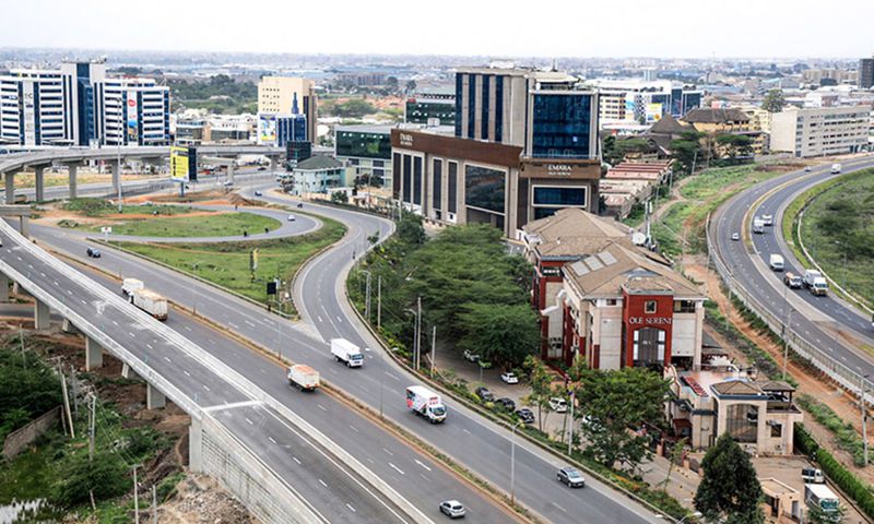 Southern Bypass Ole Sereni interchange