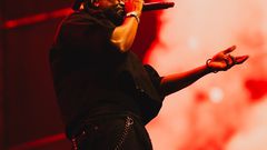 Nyashinski performing at Blankets and Wine on December 22, 2024