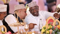 President William Ruto at Zakir Khosla's wedding
