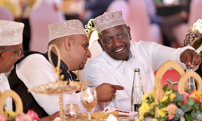 President William Ruto at Zakir Khosla's wedding