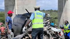 Tragedy struck on Saturday at Matauro, Duka Moja area in Narok East when a horrific road accident involving multiple vehicles left several people feared dead and scores injured. 