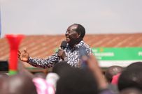 President William Ruto during his visit to Vihiga County