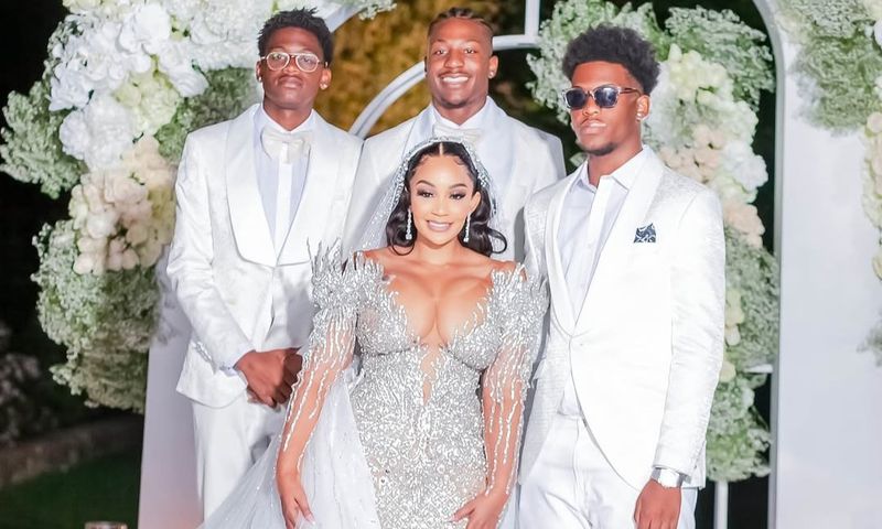 Zari Hassan & his three sons