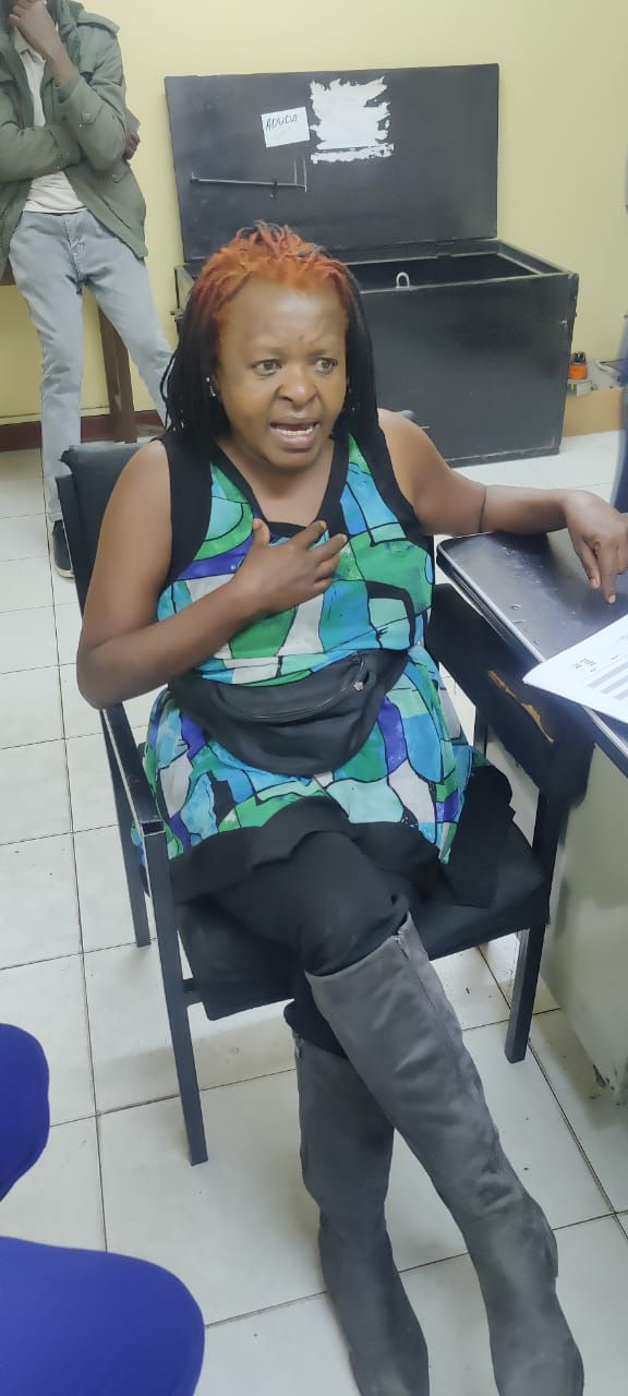 Grace Njoki Mulei, a 61-year-old patient, was arrested at Ladnan Hospital in Eastleigh while seeking medical assistance for knee surgery. 