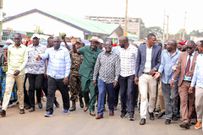 President William Ruto during his visit to Vihiga County