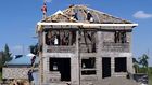 A house under construction