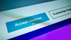 This is what happens when you click 'accept cookies' on a website