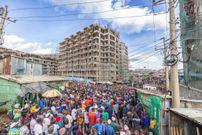 President William Ruto inspected the Soweto East Zone B Affordable Housing Project on Friday, May 24, 2025