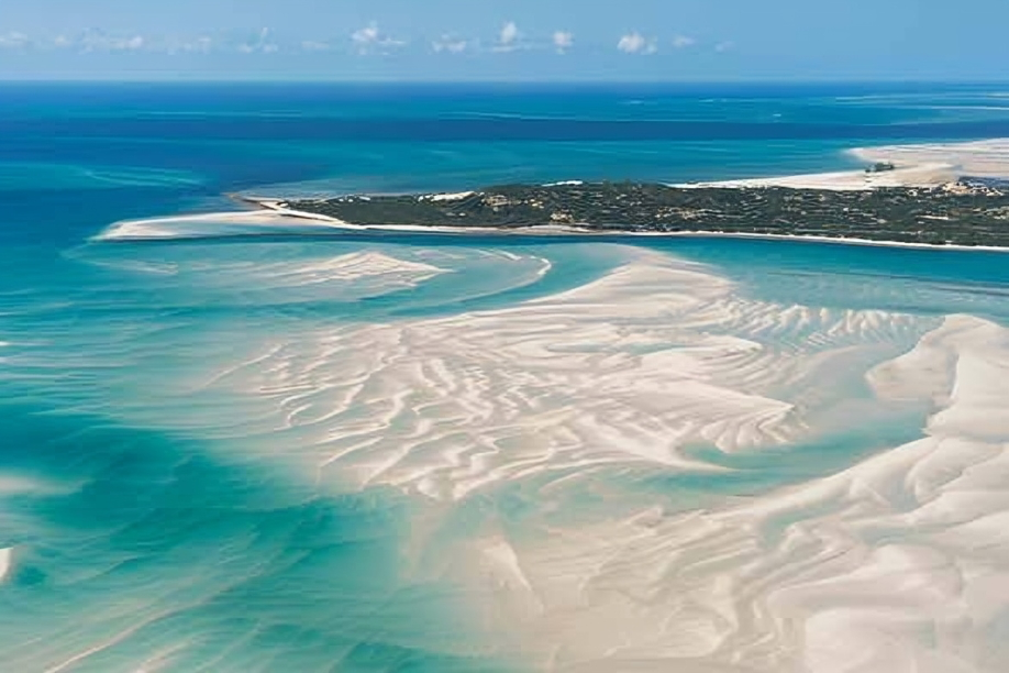 The coast of Mozambique