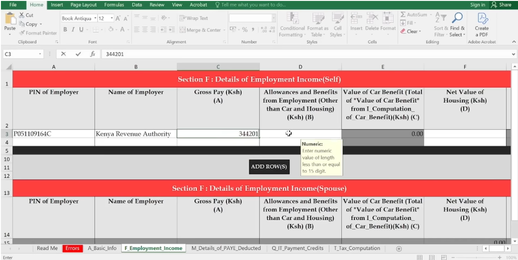How to File KRA Returns Using P9 Form