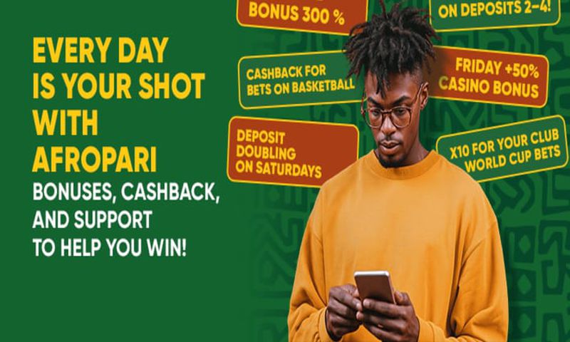 Win every day with AfroPari bonuses!