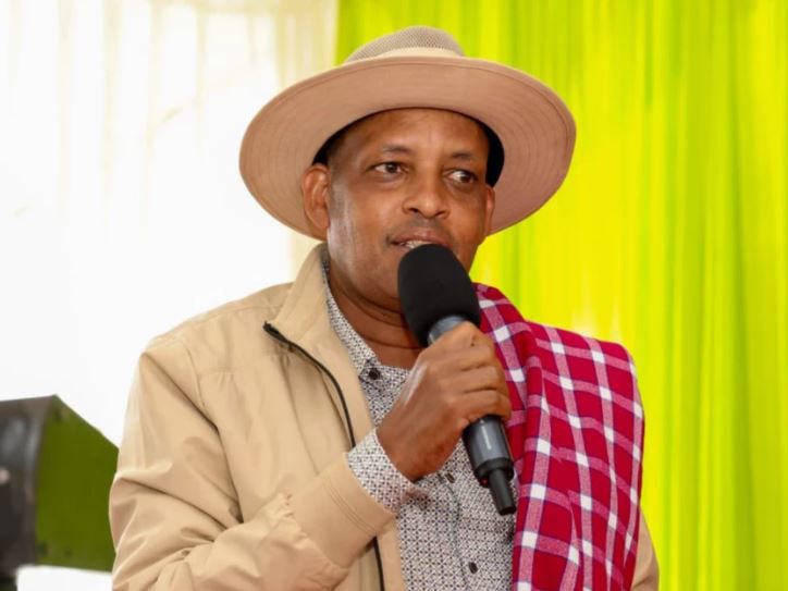 File image of former Laikipia North MP, the late Mathew Lempurkel 