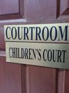 Children's court door