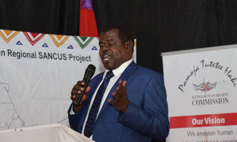 File image of Busia Senator Okiya Omtatah