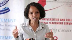 KUCCPS CEO Dr.Mercy Wahome
