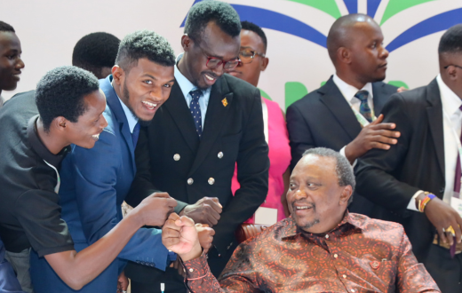 Former President Uhuru Kenyatta had students at Makerere University in stitches during the second annual Guild Leaders’ Summit 2025 in Kampala, Uganda. 