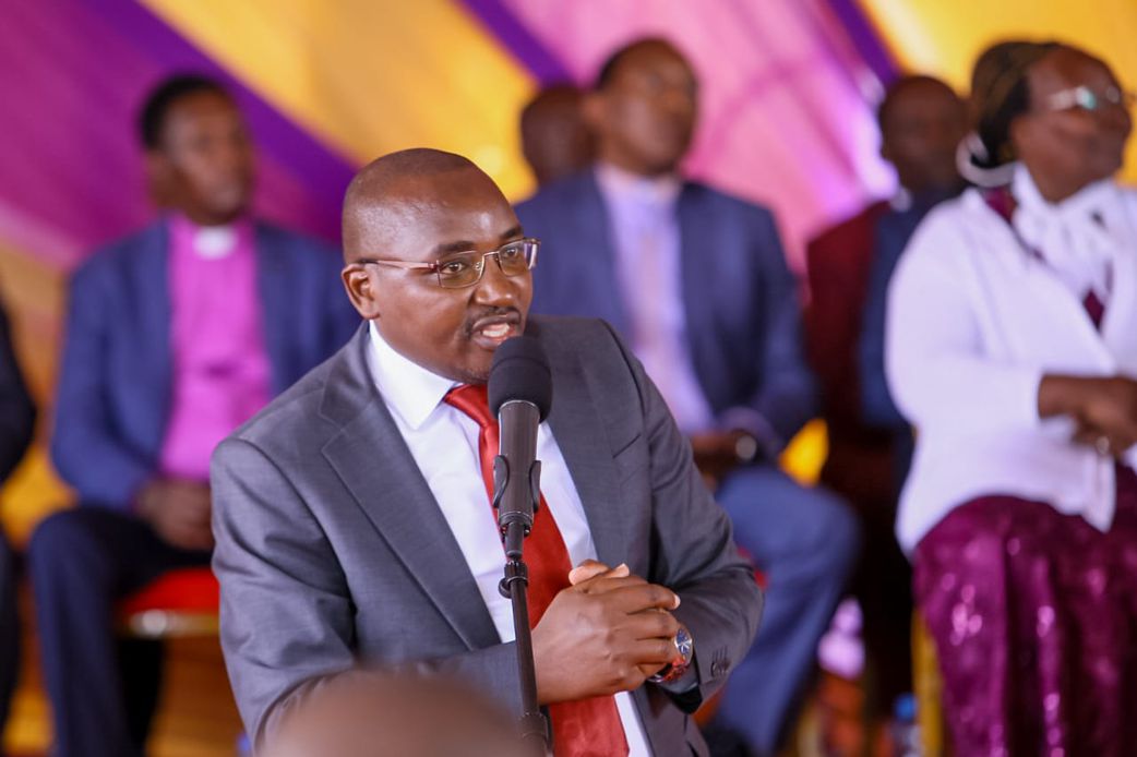 Juja Member of Parliament George Koimburi