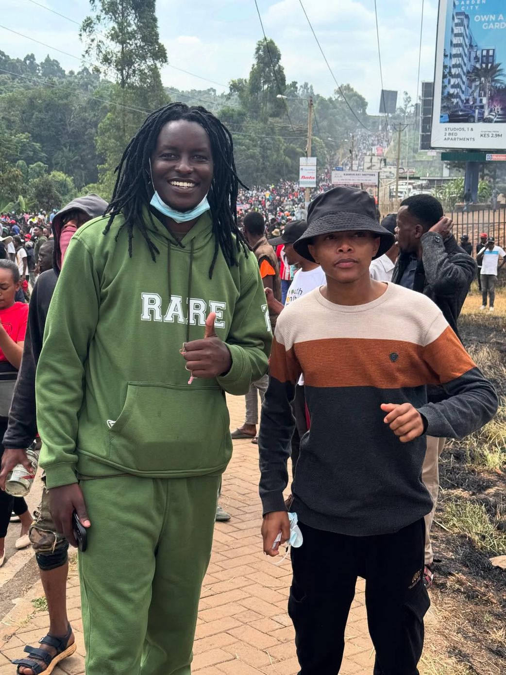 Photos: Celebrities who turned up for Gen Z commemorative protests