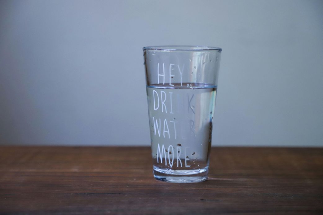 Monitor your water intake