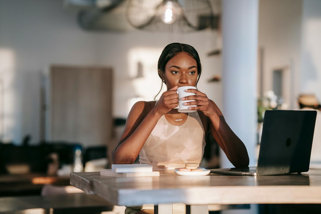 Warm drinks will keep you hydrated