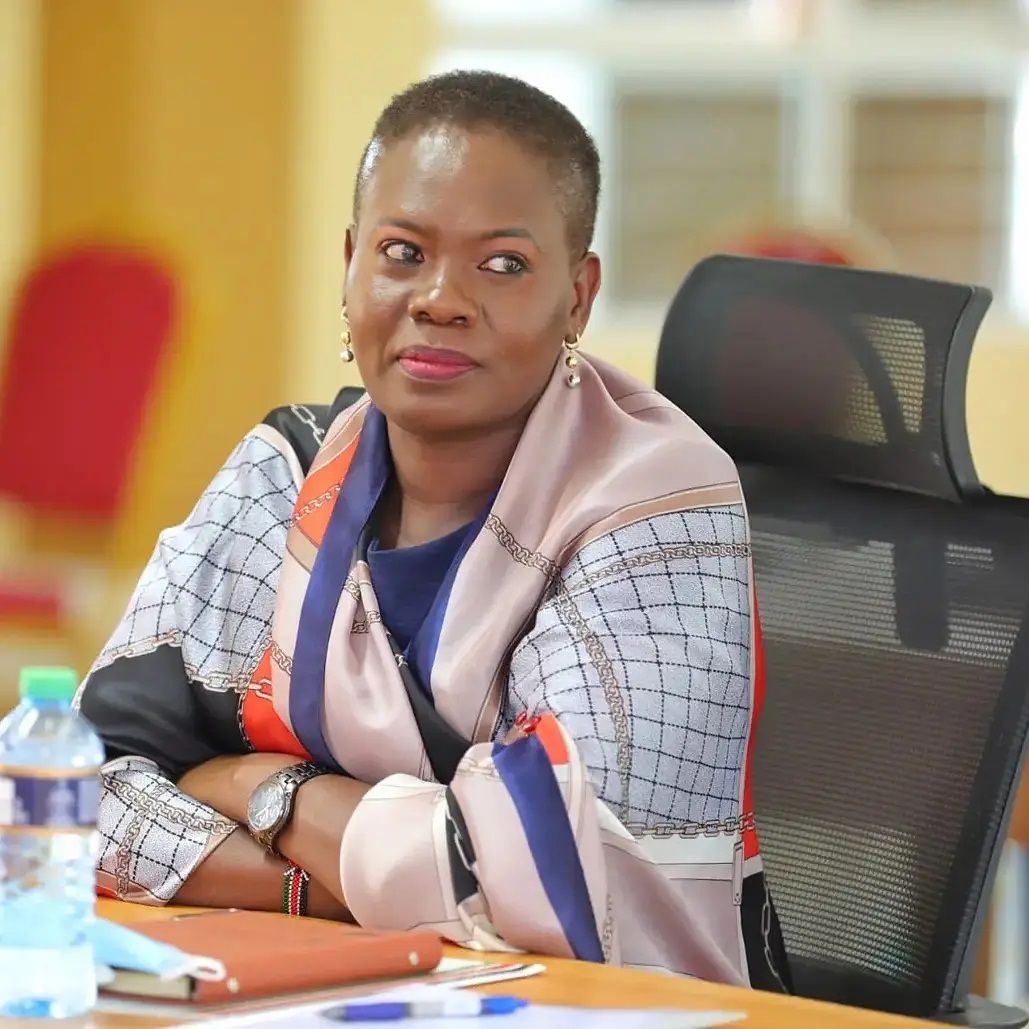 Former Lands CS Dr. Farida Karoney who has been appointed as Cape Media's Growth Strategy Consultant