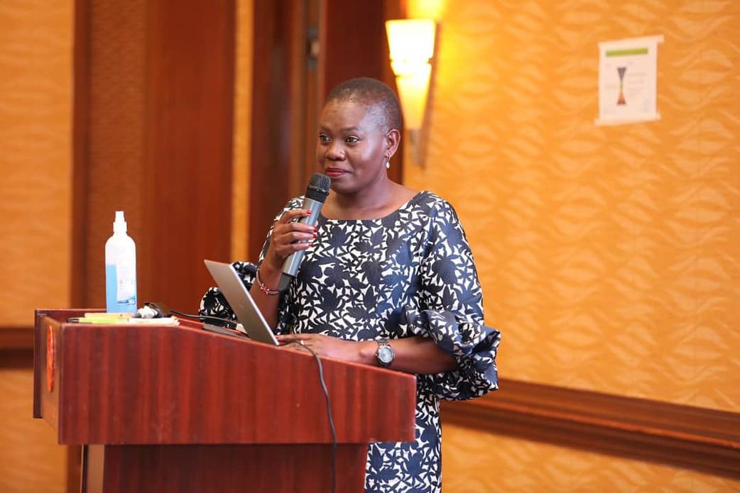Former Lands CS Dr. Farida Karoney who has been appointed as Cape Media's Growth Strategy Consultant