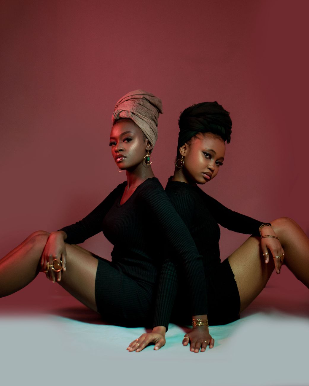 We Are Nubia - Margaret Atieno (left) and Gloria Munga (right)