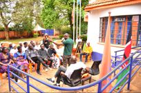 Sifuna hosts grieving families