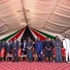 Family, supporters, friends and politicians at the funeral service of former Prime Minister, the late Raila Odinga