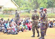 File image of a KDF recruitment exercise