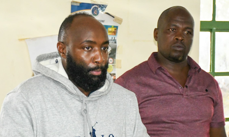 Elias Njau in the dock