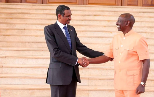 President William Ruto hosted Mohamed Hamdan Dagalo (Hemedti) at State House, Nairobi