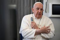 File image of the late Pope Francis