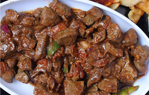 Well fried liver