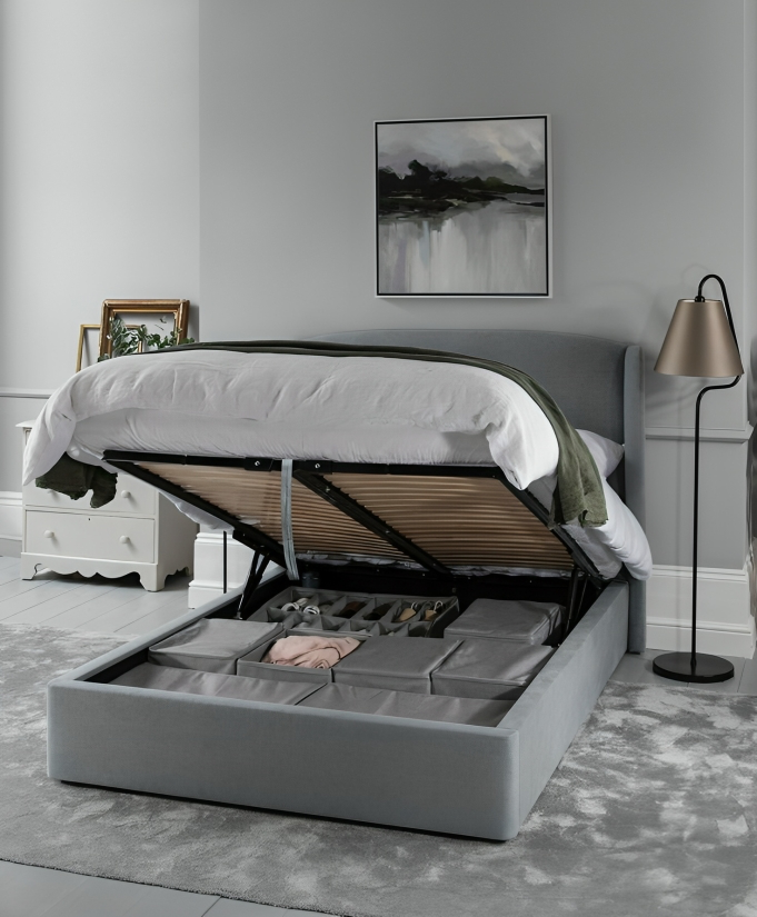 An example of a multi-functional bed for a bedsitter[Image Credit: Pinterest]