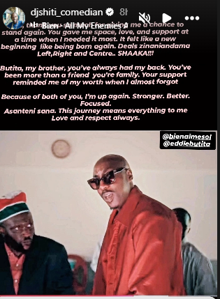 Emotional DJ Shiti gives Bien & Butita their flowers: His career comeback & deals