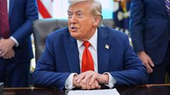 U.S. President Donald Trump at the White House on August 25, 2025