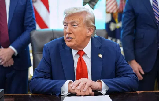U.S. President Donald Trump at the White House on August 25, 2025