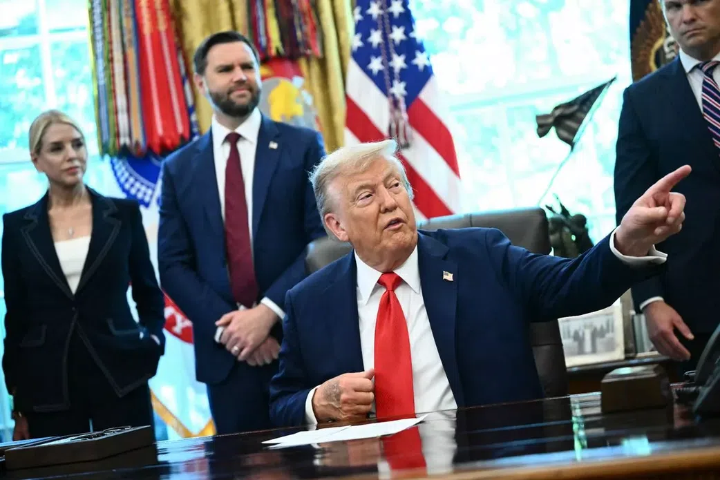 U.S. President Donald Trump at the White House on August 25, 2025