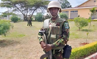 Police Constable Benedict Kabiru, who went missing in Haiti during a peacekeeping mission in March. 