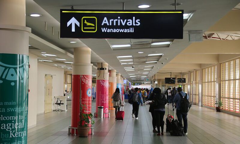 JKIA international arrivals terminal